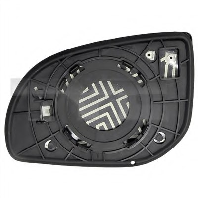 TYC 313-0045-1 Mirror Glass, outside mirror